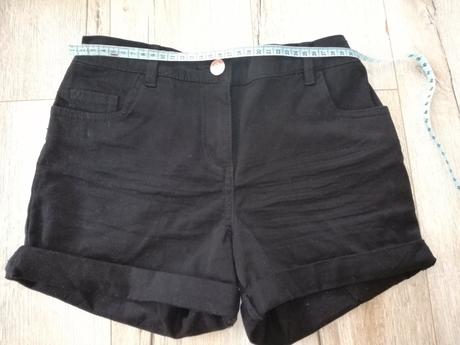 Bavlnené rifĺové kraťasy, f&f,140