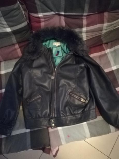 Koženková bundička veľ. 116 charles voegele, 116