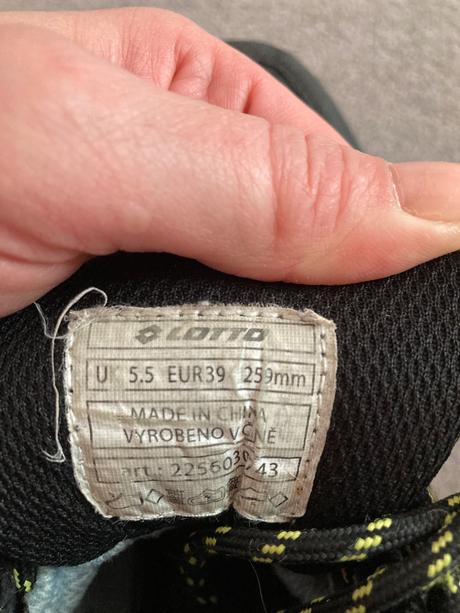 Trekové topánky lotto 39, lotto,39