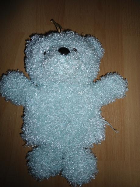 Plysovy macko - rukavica, 