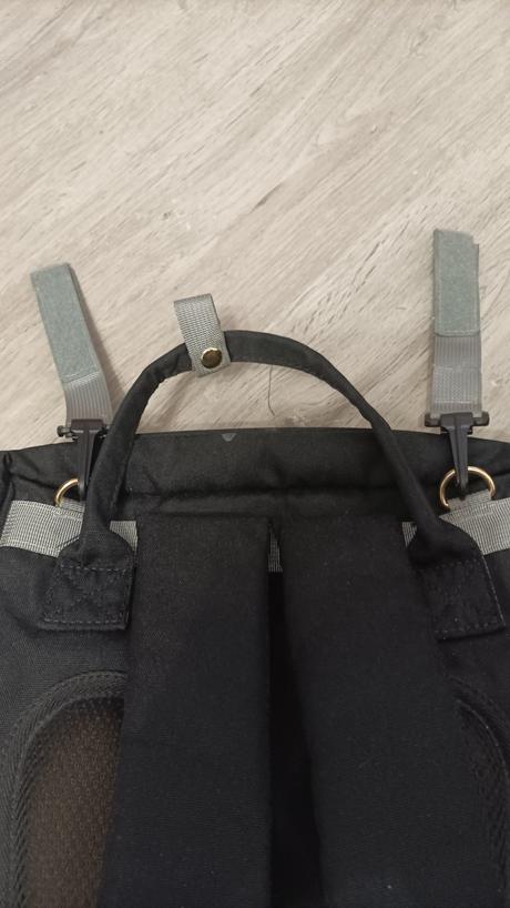 Prebaľovací batoh, lequeen