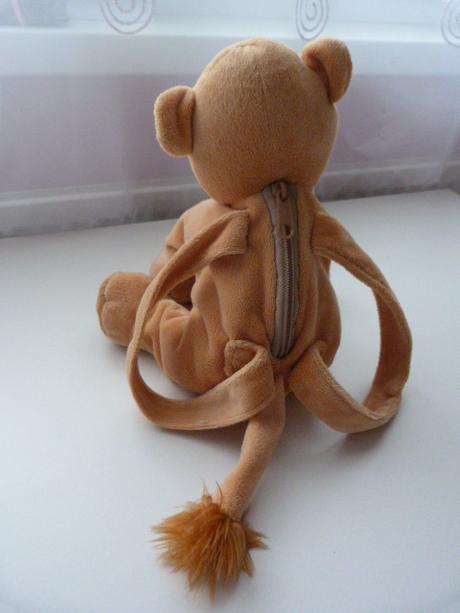 Vak plyšová levica nala z leví kráľ- 30cm, 