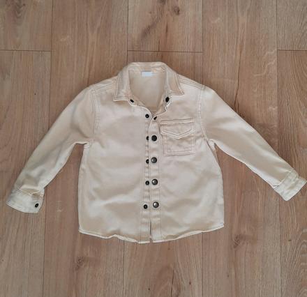 Béžová džínsová bunda, pepco,104