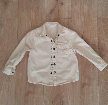 Béžová džínsová bunda, pepco,104