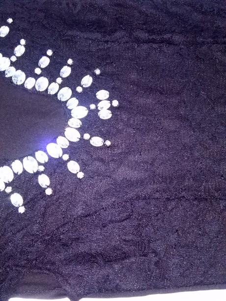 Predĺžený top/minišaty, s