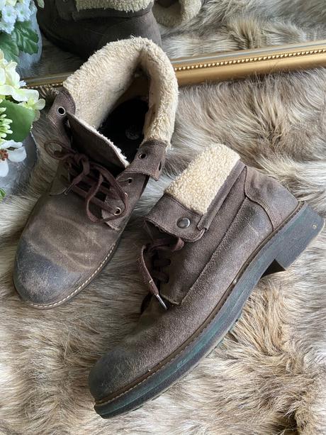 Timmy italy - kožené vyteplené topánky, 41