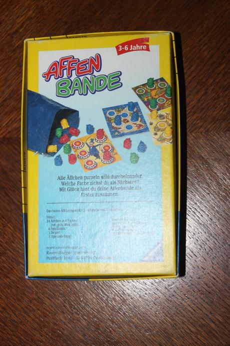 Hra opičky - affen bande - od 3 rokov,
