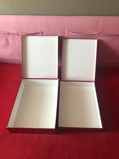 Krabicky darcekove, krasne, trblietave, 2 ks, 