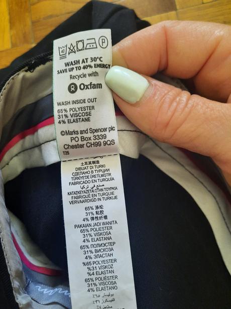 Dámske nohavice, marks & spencer,38