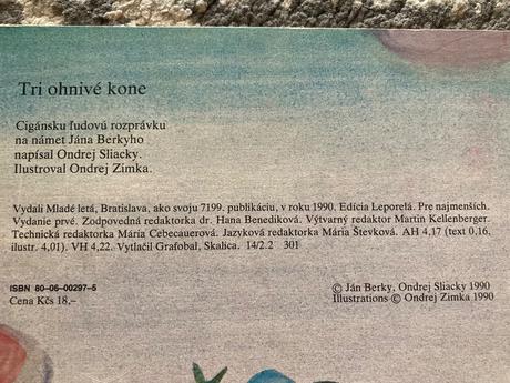 Tri ohnivé kone - ján berky (1990), 