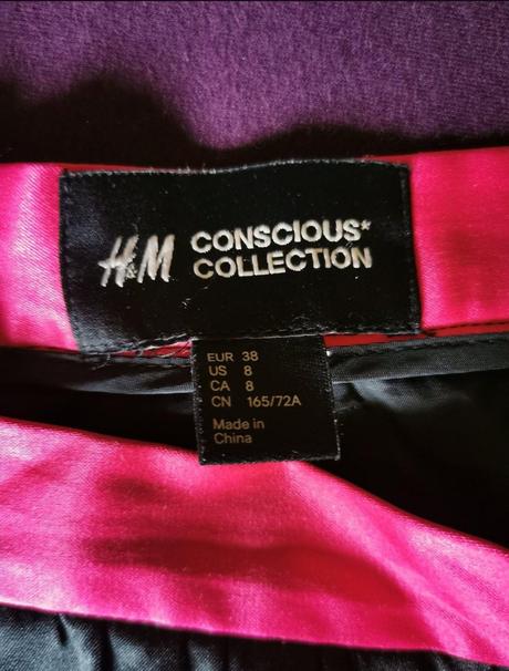 H&m čierna sukňa, h&m,38