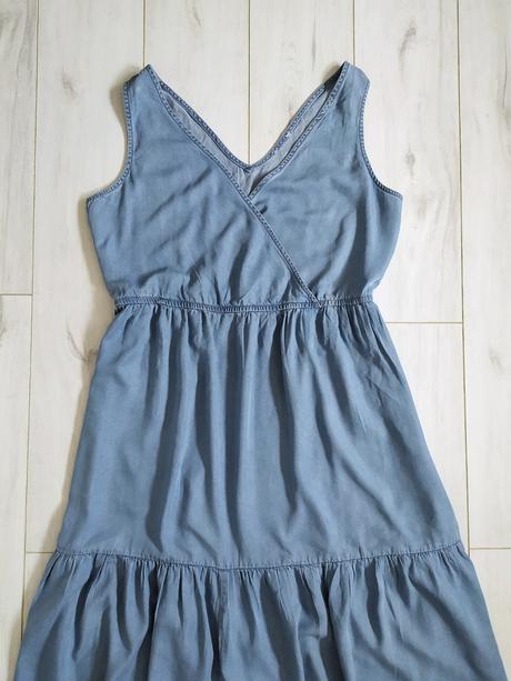 Šaty z odľahčenej jeansoviny, 50