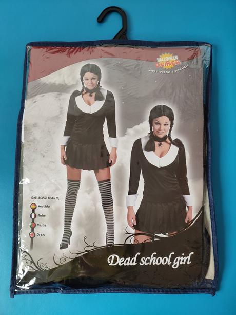 Kostým wednesday/školáčka, 