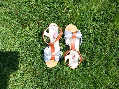 Kožené sandale, s.oliver,33