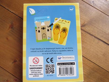 Domaľuj na karty na prázdninách, 