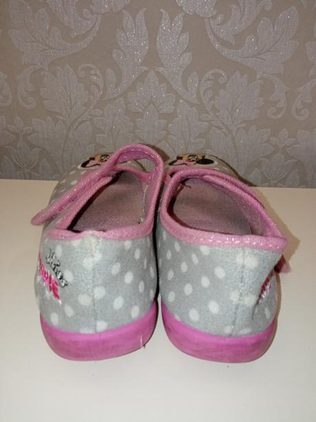 Bodkované papuče minnie,veľk.30, disney,30