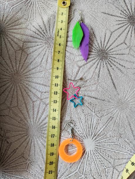 Sada náušníc briliantina 20 ks,