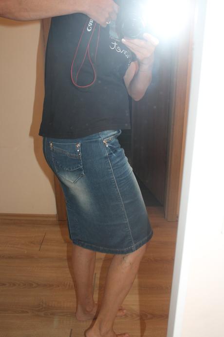 Riflová sukňa s/m/29, m
