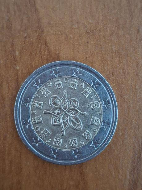2 euro minca portugalsko 2002,