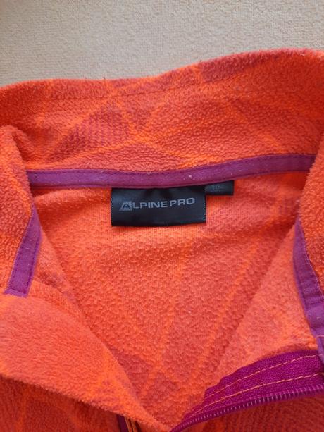 Fleece mikina, alpine pro,104