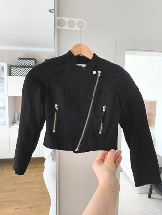 Krátka bundička - h&m, veľ. 140, h&m,140