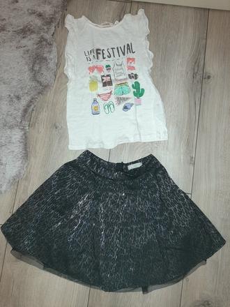 Suknička name it+ tričko, name it,128