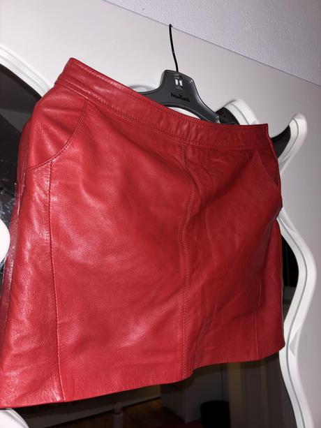 Kožená sukňa promod 36/38, promod,36