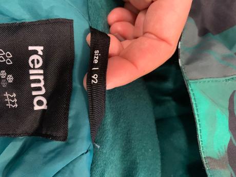 Reima model puhuri zimná kombinéza 92/98, reima,92