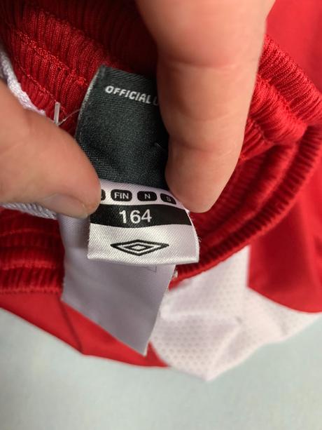 Šortky na šport - dres, umbro,164