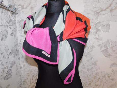 Codello kvalitná luxusna hodvabna elegantná šatka, xl