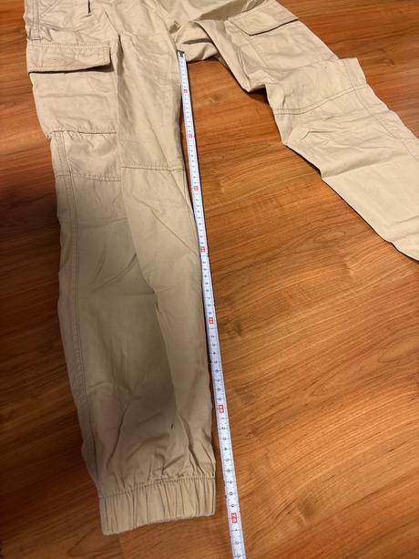 Nohavice cargo, h&m,170