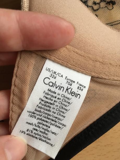 Podprsenka calvin klein, calvin klein,70d