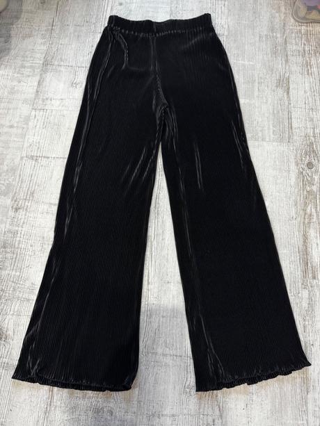 Zvonové nohavice čierne m, m