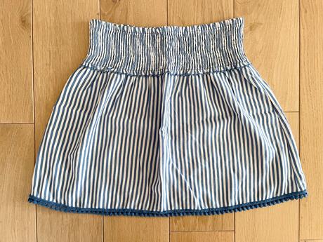 Pruhovana viskozova sukna m-l tezenis, tezenis,m