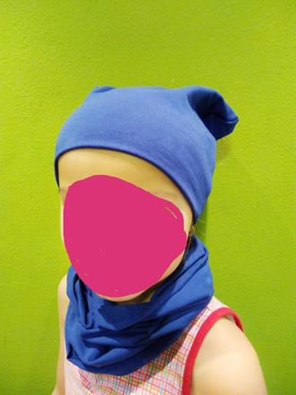 Set čiapka +nakrcnik, 140