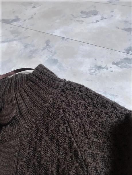 Crop svetrík do pása, atmosphere,m