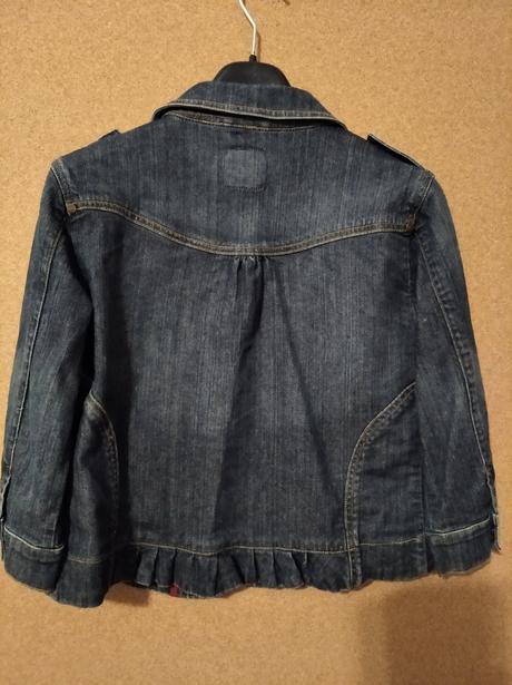 Šmrcovná rifľová bundička, l