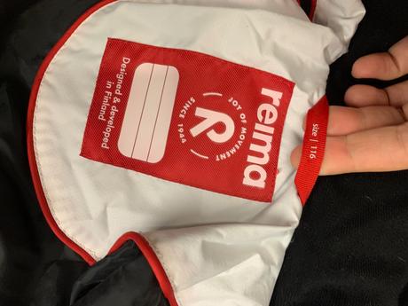 Reima luxusná perová bunda, parka 116/122, reima,116