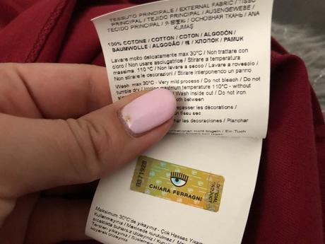 Tričko chiara ferragni originál, s