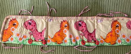 Hniezdo do detskej postieľky dino, šírka (cm): 35,dĺžka (cm): 170