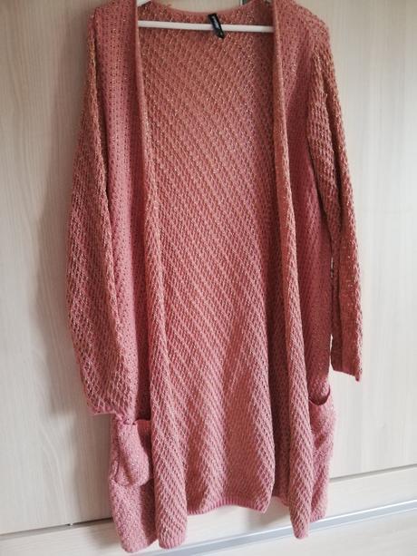 Dlhý svetrik-cardigan, takko,xl