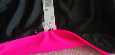 Neónové ružové plavky xxl, xxl