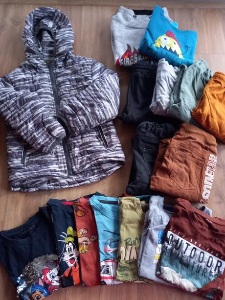 Veľký balík oblečenia, 104–116