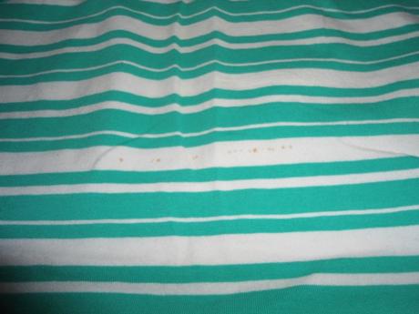 Bielo-zelene tielko / tricko, l