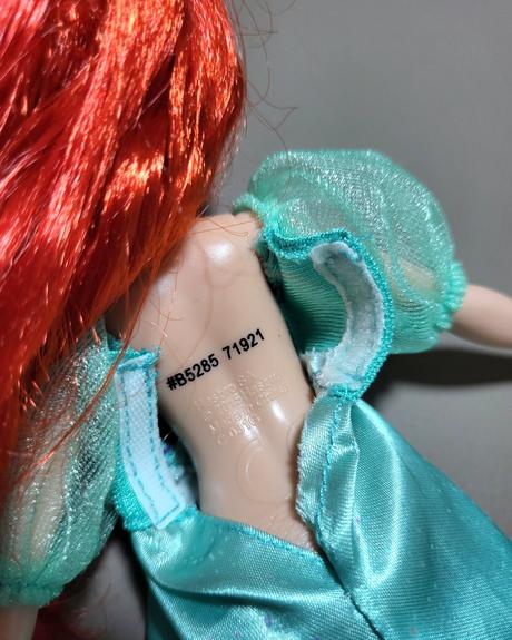 Bábika ariel malá morská víla, disney princess r,
