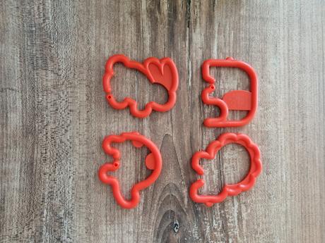 Infantino spojovacie krúžky zvieratká,