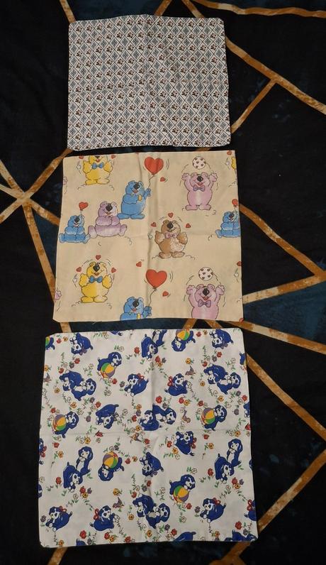 Obojstranné podložky pod hlavičku do zavinovačky, 