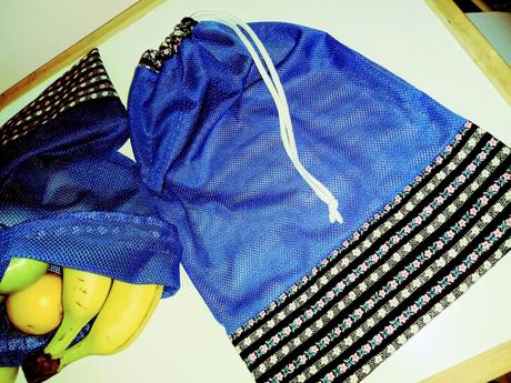 Sieťkové vrecká na potraviny,