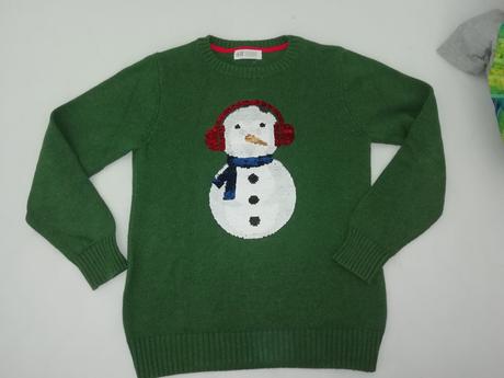 Krásny svetrík s filtrami, h&m,140