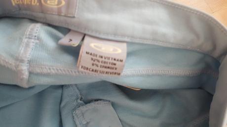 Modrá tepláková sukňa, č.36, 36